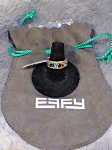 EFFY® Multi-Gemstone Sterling Silver Statement Ring 1-5/8 ct. NWT $275 - Picture 1 of 2