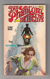 THE UNIFORMED KILLER Robert Wallace/PBO/#19 The Phantom Detective/Robert Bonfils - Picture 1 of 4