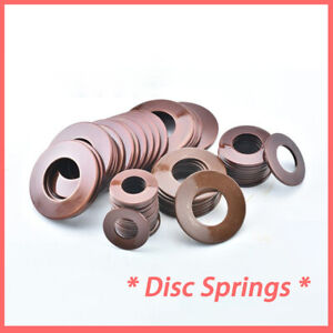 Belleville Disc Springs Washers Spring Washer 60Si2MnA Steel Various Sizes