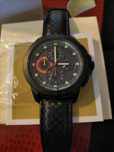 Michael Kors Ryker Herren Schwarz Ionenplattiert Stahl Chronograph Uhr MK8521 DEFEKT - Bild 1 von 17