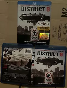 District 9 Sony Pictures US 2009 Blu Ray mit geprägtem Schuber - Bild 1 von 2