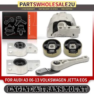 6x Soporte de motor para Volkswagen Jetta 2006-2008 GTI 06-09 Eos 07-16 Audi A3 06-13 Foto 1 de 4