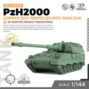SS144492 V2.0 1/144 Model Kit German PzH2000 Self-Propelled Anti-Tank Gun - Bild 1 von 5