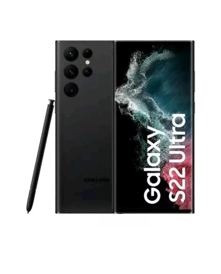 Samsung Galaxy S22 ULTRA 5G 6 8” 256GB SM-S908 BLACK NUOVO SIGILLATO ITALIA