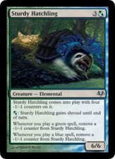 1x Sturdy Hatchling NM, English MTG Eventide