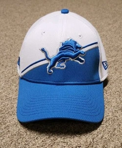 Nwot Detroit Lions New Era 39thirty Hat Stretch Flexfit Size Small/Medium - Picture 1 of 10