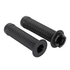 7/8'' 22mm Rubber Hand Grips For Indian Scout Sixty/ABS Scout Bobber/Rogue - Picture 1 of 8