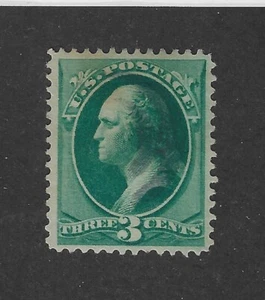 US Scott #14, 3 Cent grün, Washington, vz, 1870 - Bild 1 von 2
