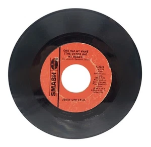 Jerry Lee Lewis 45 RPM Record One Has My Name  / I Cant Stop Loving You Vintage - Picture 1 of 2