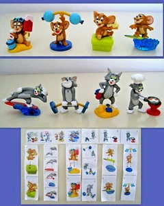 KINDER 2003 ITA- SET COMPLETO TOM & JERRY + 8 CARTINE sorpresine - Picture 1 of 1