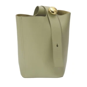 LOEWE Shoulder Bag Women Bucket Bag Medium Anagram AANBBBWX01 4787 Light Green - Picture 1 of 13