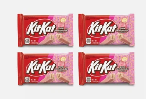 (4-Pack) Kit Kat PINK LEMONADE Crisp Wafers Summer Limited Edition * BB 5/2025 * - Picture 1 of 2