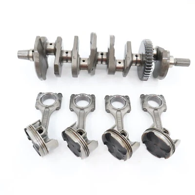 2004 2005 Suzuki Gsxr 600 Engine Crankshaft Crank Shaft Motor Rods Piston #2 B49 — 第 1/4 张图片