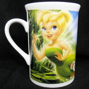 Disney Fairies 2010 Tinkerbell Pixie Fairy Coffee Mug Cup Fawn Rosetta Iridessa - Picture 1 of 8