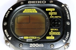 Seiko M726-5A10 diver's watch found as is, defective and untested - Picture 1 of 11
