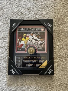 2025 Baseball Hall Of Fame Highland Mint Coin And Plaque Ichiro Sabathia Wagner - Picture 1 of 17