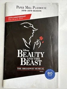 Beauty and the Beast - Paper Mill Playbill - May 2019 - Gavin Lee - Picture 1 of 2