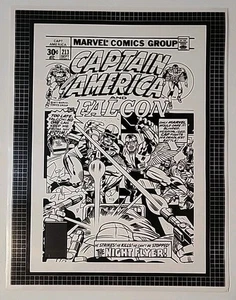 Captain America #213 Clear Cell 9 X 11 Marvel Comics  - Picture 1 of 3