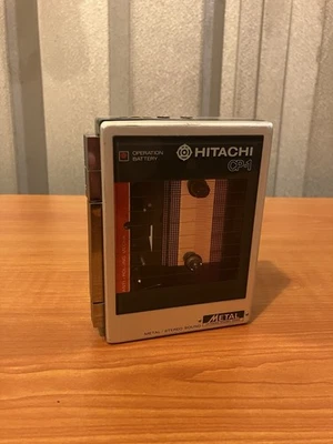 Reproductor de casete portátil HITACHI CP-1 - Funciona Foto 1 de 4