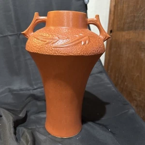 Lonesomeville Pottery Oregon Large 12 In Asian Design Vase - Picture 1 of 8