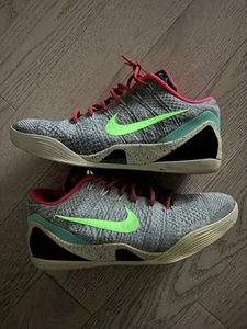 Nike Kobe 9 IX Elite Low iD Mamba Moment 2015 Sz12.5 South Beach 677992-992 - Picture 1 of 7