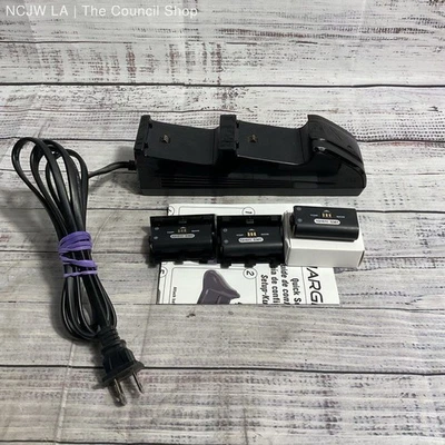 NYKO ChargeBase Xbox One Controller Charger w/ 4 Batteries, 3 Covers, Manual - Image 1 of 4