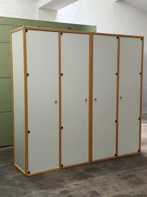 Elmar Flötotto Wardrobe Set 70s Design Germany Schränke Kleiderschrank - Image 1 of 4