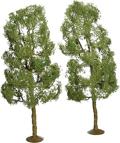 Bachmann 8 Inch Sycamore Trees (2) - O Scale Model Railroad Scenery - #32209 - Image 1 of 1