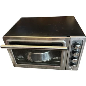 Nie benutzt KitchenAid (KCO253BM) 12" Arbeitsplatte Konvektion Toaster Backofen - Bild 1 von 10