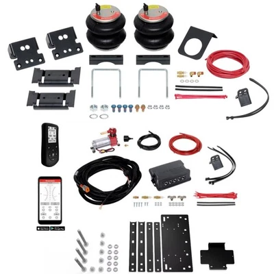 Firestone RED Label Air Springs & Dual Air Compressor w/ Remote for Ram 3500 4WD Foto 1 de 4