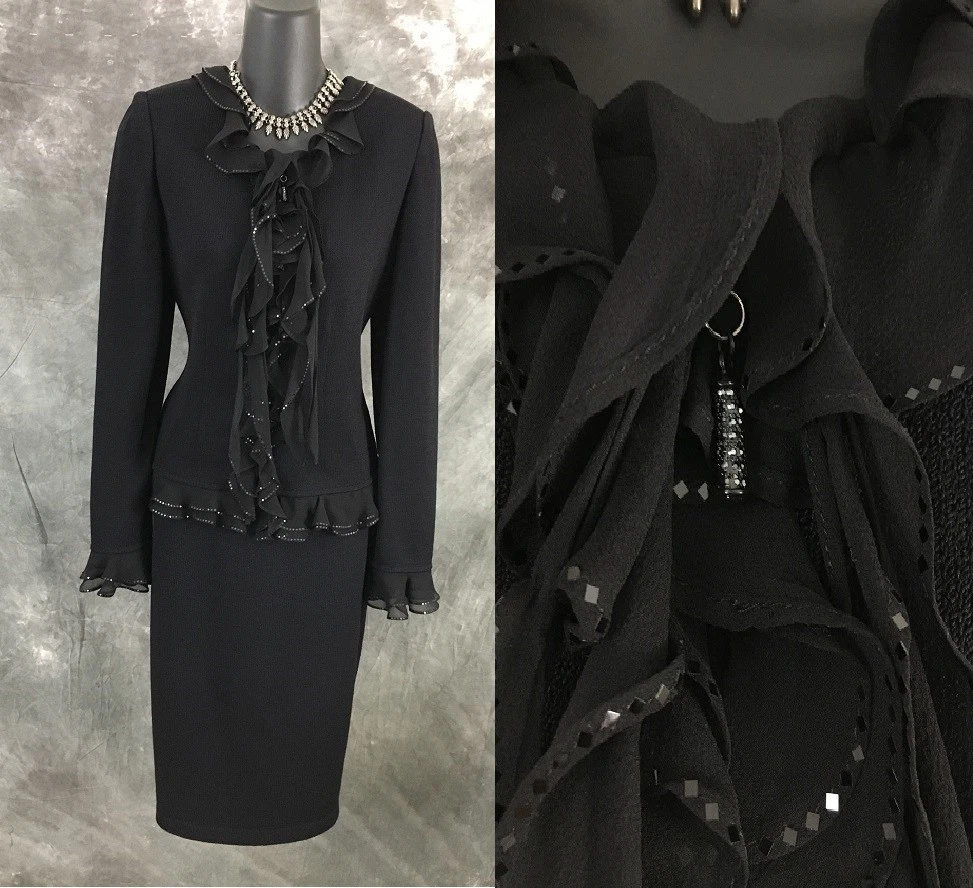 ST.JOHN EVENING　ニット　イエローテーラードジャケット S st john evening jacket products for sale | eBay