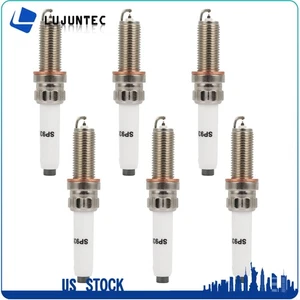 Iridium Spark Plugs For 2018-2020 Audi S5 Sportback S4 S5 SQ5 V6 3.0L 6Pcs - Picture 1 of 7