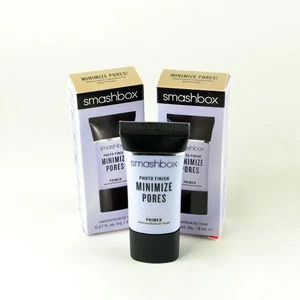 2 Smashbox Photo Finish Minimize Pores Primer - Set Of 2 Mini x 0.27 Oz. / 8mL - Picture 1 of 1
