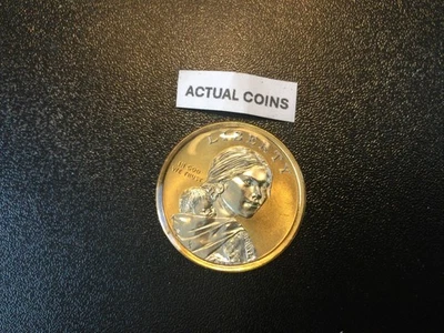 2018 P Sacagawea Platinum & Gold Highlighted $1 Coin - Image 1 of 3