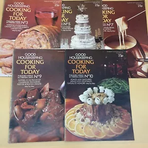 Good Housekeeping Magazine 5 Issues Cooking For Today 1973 Vintage Retro - Picture 1 of 18