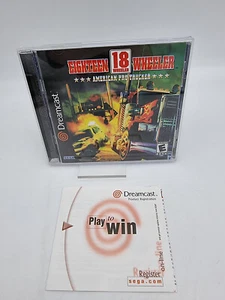 Eighteen 18 Wheeler Sega Dreamcast USA Used - Picture 1 of 4