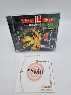 Eighteen 18 Wheeler Sega Dreamcast USA Used - Image 1 of 4
