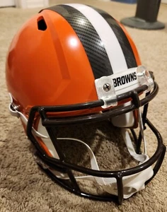 CLEVELAND BROWNS NFL Riddell SPEED Full Size Replica Football Helmet W/ BOX !!!! - Picture 1 of 12