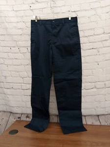 Lands End Boys Navy Uniform Pants Size 18 - Picture 1 of 3