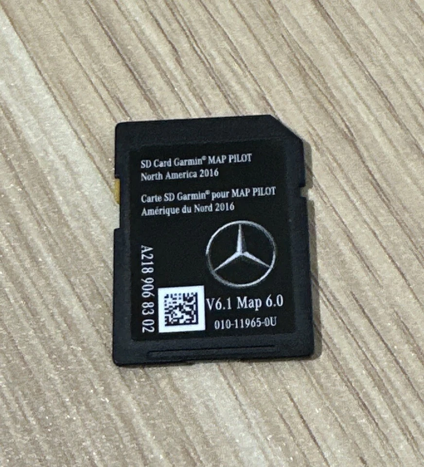 MERCEDES BENZ NAVIGATION SD CARD A2189068302  / A218 906 83 02 - Image 1 of 1