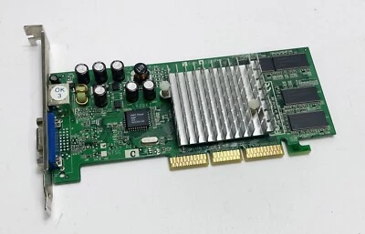 128MB Leadtek Winfast A340 GeForce FX5200 VGA / TV-Out AGP Graphics Video Card - Image 1 of 4