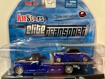 Maisto All Stars Elite Transporter 1/64 CS Tow Truck / '36 Ford Coupe - Image 1 of 4