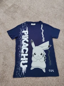 Pokemon Pikachu Kids T-shirt 9-10 Years VGC - Picture 1 of 7