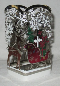 Bath & Body Works Seifenhülsenhalter WEIHNACHTEN/URLAUB WEIHNACHTSMANNSCHLITTEN Halter - Bild 1 von 5