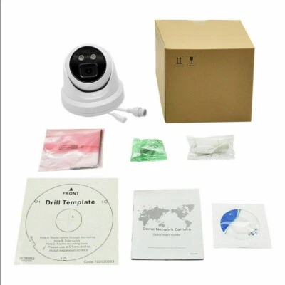Hikvision 4MP AcuSense IP Camera OEM DS-2CD2346G2-IU DarkFighter POE MIC Outdoor