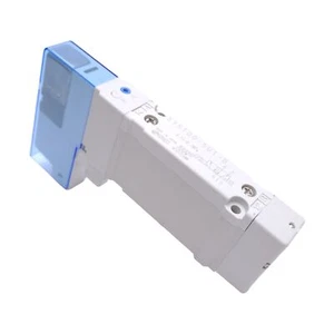 SMC SY5100-5U1-B Solenoid Valve, 2-Position Single, 0.15-0.7MPa, 24VDC Coil - Picture 1 of 7