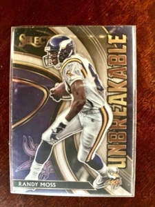 NFL - Randy Moss 2020 Panini Select Unbreakable - Vikings - Picture 1 of 2