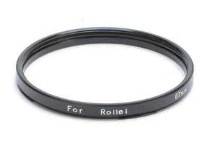 Rollei Rolleiflex Lens Bay VI filtro a 67 mm adattatore filettato a vite - Foto 1 di 3
