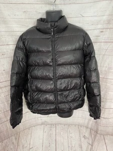 DKNY Women's Black Puffer Jacket Full Zip Size XL - Picture 1 of 7