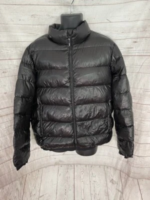 DKNY Women's Black Puffer Jacket Full Zip Size XL - Image 1 of 4